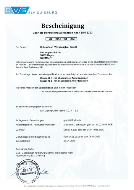 DIN 2303 Q3 - BK1